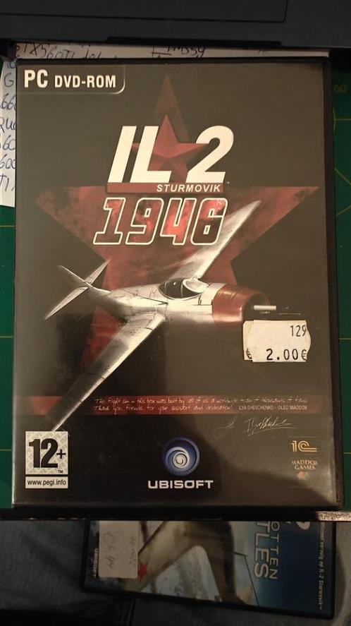 €7 DEAL: IL-2 Sturmovik PC CD-ROM bundel, Games en Spelcomputers, Games | Pc, Gebruikt, Racen en Vliegen, 1 speler, Vanaf 12 jaar