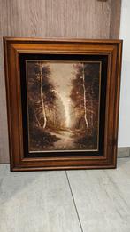 Schilderij N. Pareyt met fluwelen rand, Antiek en Kunst, Kunst | Schilderijen | Klassiek, Ophalen