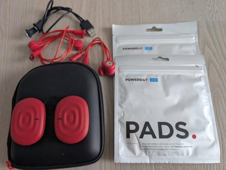 Therabody Powerdot duo 2.0 smart spierstimulator, Sport en Fitness, Massageproducten, Ophalen
