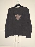 Trui donker grijs, Maat 38/40 (M), Ophalen of Verzenden, Grijs, Gedragen