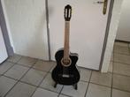 Guitare semi-acoustique DIMAVERY CN600 Klass. (noire, 202218, Enlèvement ou Envoi, Neuf, Guitare acoustique