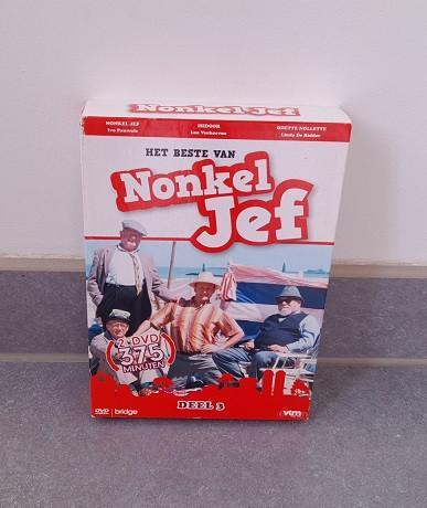 Nonkel Jef deel 3, Cd's en Dvd's, Dvd's | Nederlandstalig, Zo goed als nieuw, Komedie, Boxset, Alle leeftijden, Ophalen of Verzenden