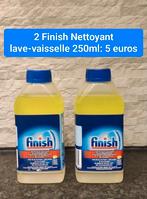 2 produits Finish nettoyant lave-vaisselle 250 ml, Enlèvement