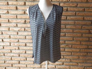 (63) - tee shirt femme t.L gris noir - cache cache - beschikbaar voor biedingen