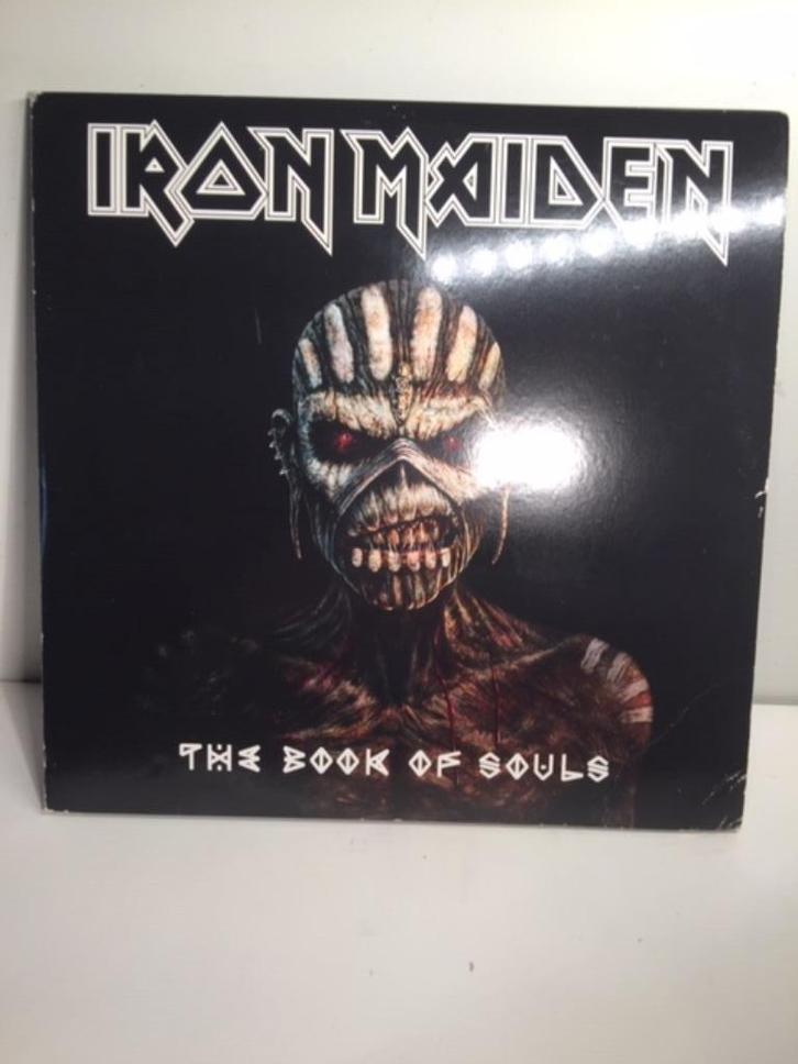LP - Iron Maiden - The Book Of Souls ( 3 x LP Gatefold Vinyl, Cd's en Dvd's, Vinyl | Rock, Zo goed als nieuw, Overige genres, 12 inch