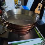 Plats en cuivre de 18,5 cm de diamètre., Enlèvement ou Envoi, Comme neuf