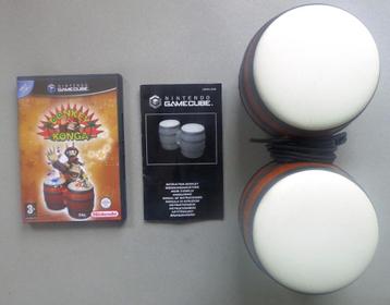 Donkey Konga + Bongo controller voor de Nintendo GameCube  beschikbaar voor biedingen