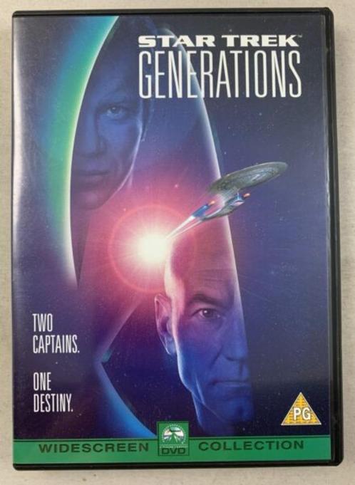DVD de la collection Star Trek Generations Widescreen En des, CD & DVD, DVD | Science-Fiction & Fantasy, Utilisé, Enlèvement ou Envoi