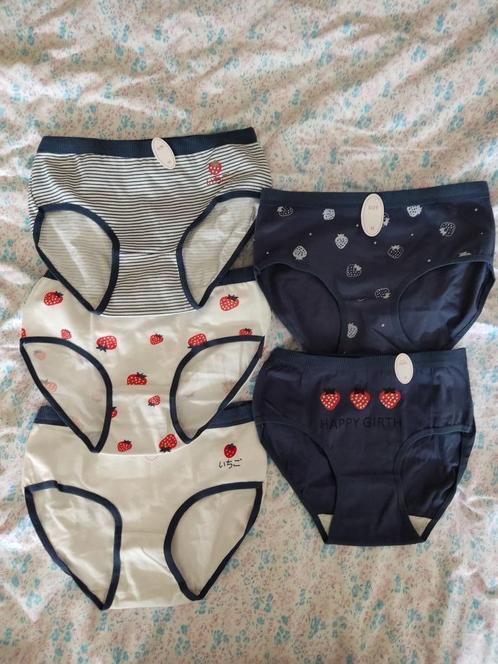 NIEUWE set slips, nieuw met label, maat M, Kleding | Dames, Ondergoed en Lingerie, Slip, Blauw, Ophalen of Verzenden