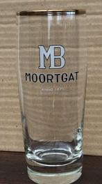 Bier brouwerij glas Moortgat MB anno 1871 zwart witte tekst, Verzamelen, Glas en Drinkglazen, Ophalen of Verzenden