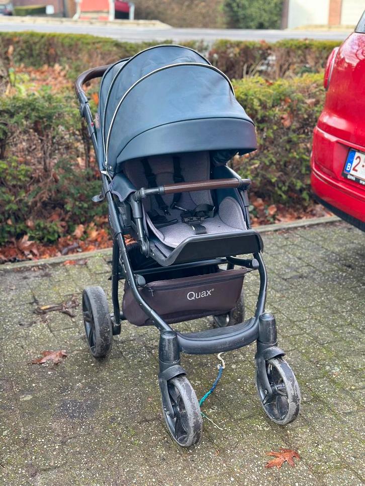 Quax avenue 3 in 1 buggy, Kinderen en Baby's, Buggy's, Gebruikt, Overige merken, Regenhoes, Verstelbare rugleuning, Voetenzak