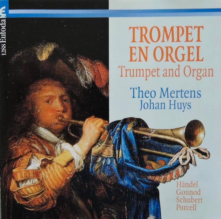 Muziek voor trompet en orgel - Mertens / Huys - Eufoda - DDD, Cd's en Dvd's, Cd's | Klassiek, Zo goed als nieuw, Kamermuziek, Ophalen of Verzenden