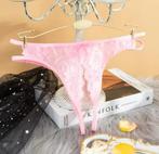 String roze one size, Verzenden, Nieuw