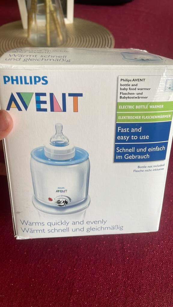 Philips AVENT elektrische flessenwarmer in goede staat, Kinderen en Baby's, Babyvoeding en Toebehoren, Gebruikt, Flessen- of potjesverwarmer