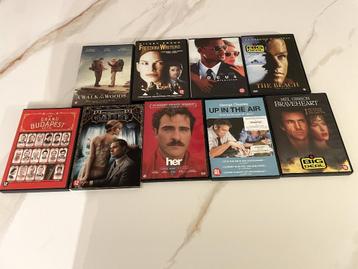 9 DVD's  beschikbaar voor biedingen