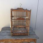 Oude vogelkooi, Dieren en Toebehoren, Vogels | Hokken en Kooien, Ophalen, Gebruikt, Hout, Vogelkooi