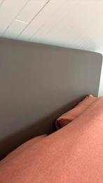 Bruine boxspring, Ophalen, Gebruikt, Bruin, 210 cm
