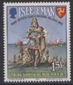 Isle of Man yvertnrs.: 1 postfris, Postzegels en Munten, Verzenden, Postfris