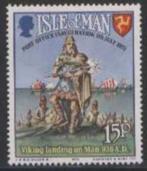 Isle of Man yvertnrs.: 1 postfris, Envoi, Non oblitéré