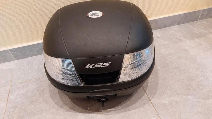 Kappa K35 topkoffer - 35 liter inhoud met bevestigingsplaat, Motoren, Accessoires | Koffers en Tassen, Zo goed als nieuw, Ophalen