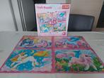 Trefl puzzelset 4-in-1 eenhoorns, Enlèvement ou Envoi, Plus de 50 pièces, Neuf, 4 à 6 ans