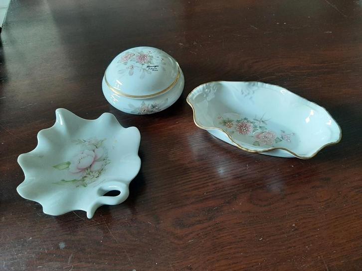 Schaaltje en bonbonnière Limoges, Antiek en Kunst, Antiek | Schalen, Ophalen of Verzenden