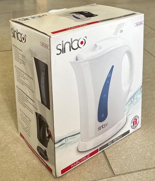 SNOERLOZE WATERKOKER (Sinbo) /// 1,7L /// 2000W /// NIEUWE, Elektronische apparatuur, Waterkokers, Nieuw, 1 tot 2 liter, Draadloos