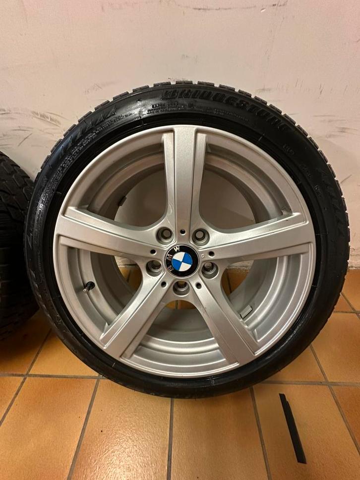 Originele bmw velgen met winterbanden, Auto-onderdelen, Banden en Velgen, Velg(en), Winterbanden, Ophalen