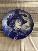 Delft Keramiche Wandplaat Rembrandt, Antiek en Kunst, Ophalen