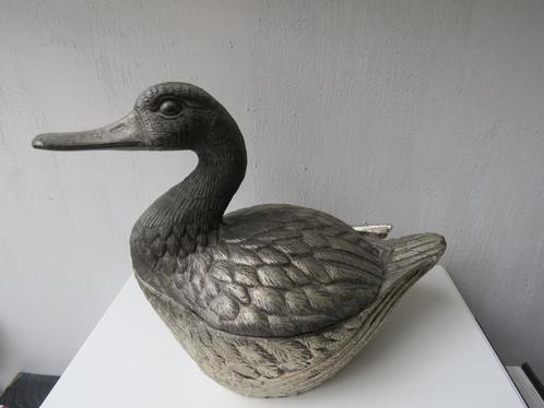 Vintage Mauro Manetti Ijsemmer Eend, Antiek en Kunst, Curiosa en Brocante, Ophalen of Verzenden