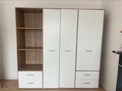 Grote kleerkast, Huis en Inrichting, Kasten | Kleerkasten, Zo goed als nieuw, 150 tot 200 cm, 200 cm of meer, 50 tot 75 cm, Met lade(s)