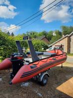 Quicksilver avec moteurs Mercury, Watersport en Boten, Rubberboten, Ophalen, Zo goed als nieuw, Quicksilver