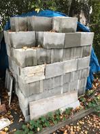 lot betonstenen, Doe-het-zelf en Bouw, Metselstenen, Ophalen, Zo goed als nieuw, Beton