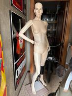 Oude etalage pop mannequin vrouw, Ophalen of Verzenden