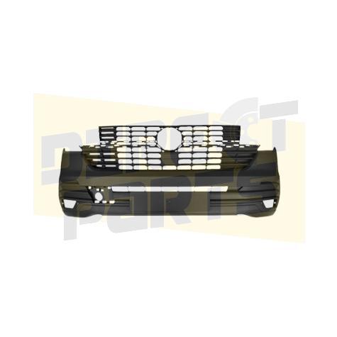 Volkswagen T6.1 (11/19-) voorbumper (9B9 satijnzwart) Origin, Auto-onderdelen, Carrosserie, Bumper, Volkswagen, Voor, Nieuw, Verzenden