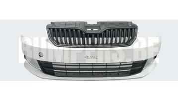 Bumper Skoda Fabia 3 III 6V0 14-18 /+ cover 6V0807221 Voorbu beschikbaar voor biedingen