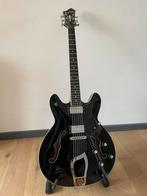 Hagstrom Viking - guitare électrique + caisse de transport, Musique & Instruments, Comme neuf, Gibson, Hollow body