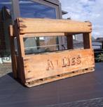 Houten biercontainer van Allies, Ophalen, Gebruikt