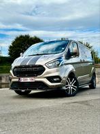 Ford Transit Custom L2 H1 automaat 170pk, Auto's, Bestelwagens en Lichte vracht, Stof, Beige, 5 deurs, Ford