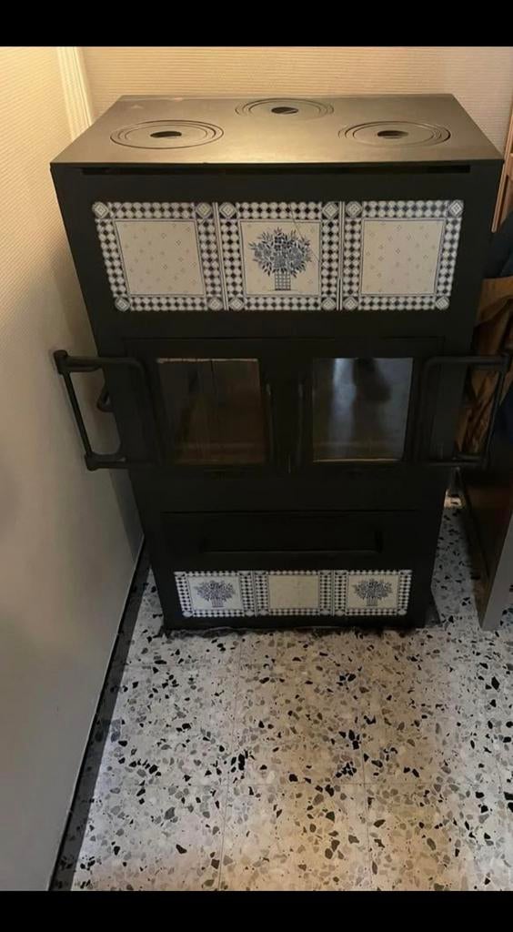 Poêle style ancien, Maison & Meubles, Poêles, Enlèvement