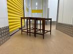 Set van 3 bijzettafels, Huis en Inrichting, Tafels | Bijzettafels, 45 tot 60 cm, Minder dan 55 cm, Design norvégien vintage des années 1960