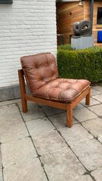 Vintage zetel. Scandinavisch design, Ophalen, Zo goed als nieuw