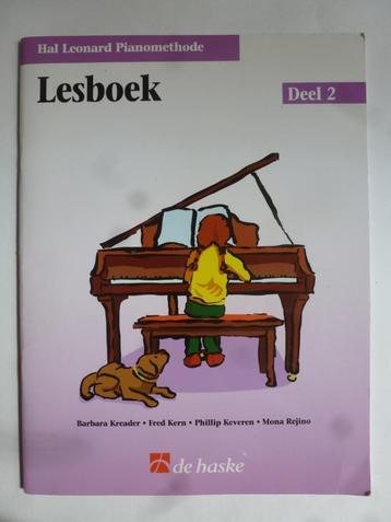 Lesboek deel 2 Hal Leonard Pianomethode beschikbaar voor biedingen