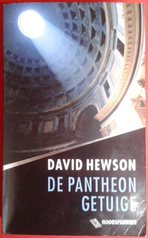 Boek - De Pantheon getuige - David Hewson - Thriller - € 5, Livres, Thrillers, Comme neuf, Reste du monde, Enlèvement ou Envoi