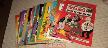 22 STRIPBOEKEN URBANUS ...BON ÉTAT  beschikbaar voor biedingen