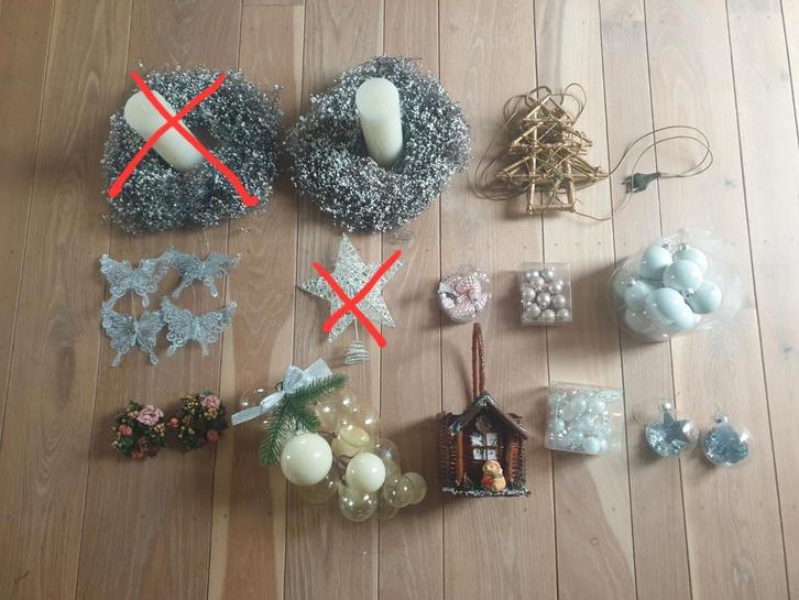 Kerstversiering in perfecte staat, Diversen, Kerst, Zo goed als nieuw, Ophalen of Verzenden