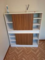 Vintage kast met omkeerbare deuren, Ophalen, Zo goed als nieuw