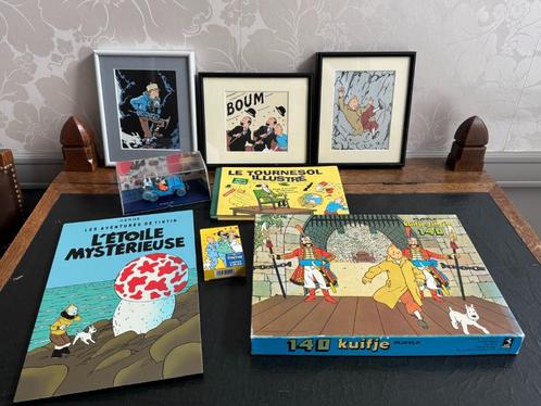 Kuifje pakket bestaande uit 8 artikelen, Verzamelen, Stripfiguren, Gebruikt, Overige typen, Kuifje, Ophalen of Verzenden