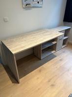 Tweedelige, verstelbare bureau te koop, Huis en Inrichting, Zo goed als nieuw, Ophalen, Bureau