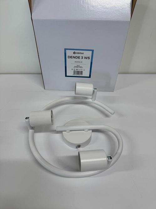 Rond armatuur wit voor GU10 spots, Huis en Inrichting, Lampen | Spots, Nieuw, Plafondspot of Wandspot, Metaal of Aluminium, Ophalen of Verzenden